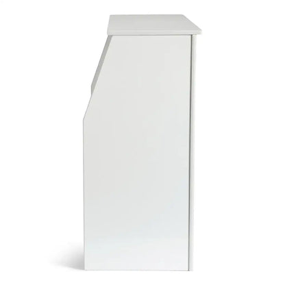 White Portable Bar