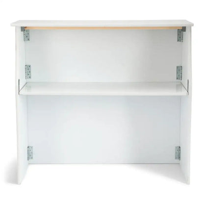 White Portable Bar