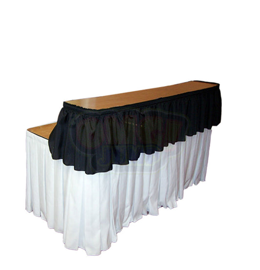 Wooden Bar with Skirt