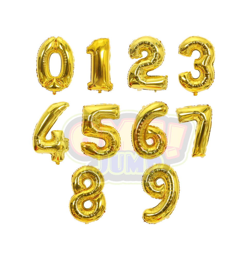40 inch Giant Number Balloon (GOLD)
