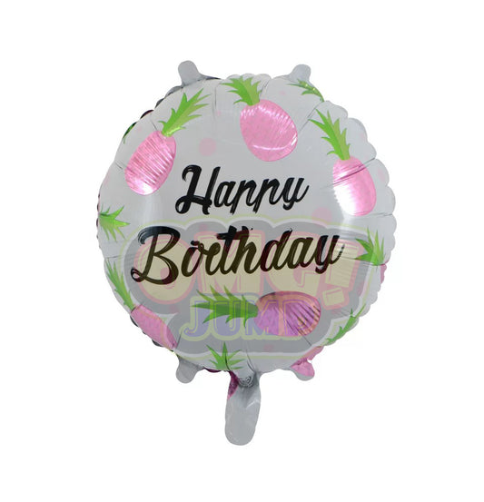 18" HAPPY BIRTHDAY MYLAR FOIL BALLOON #8