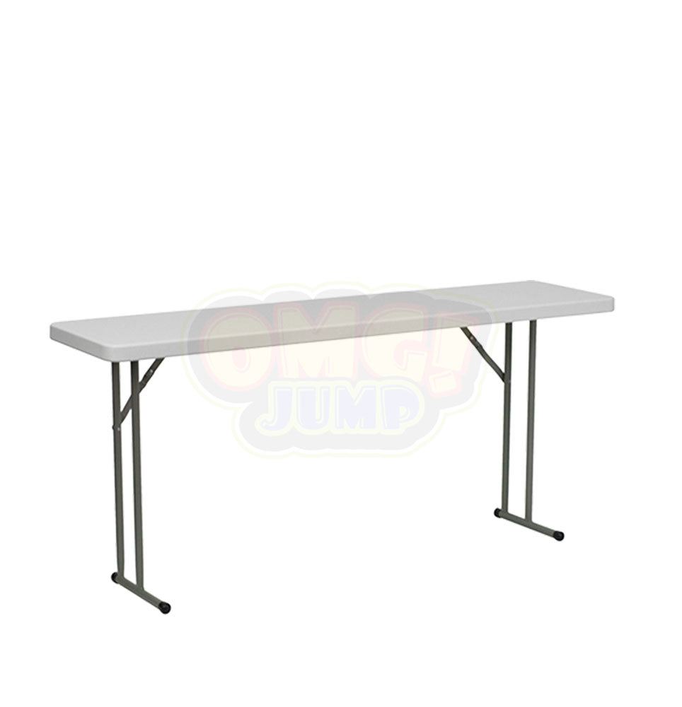 6' Slim Plastic Table