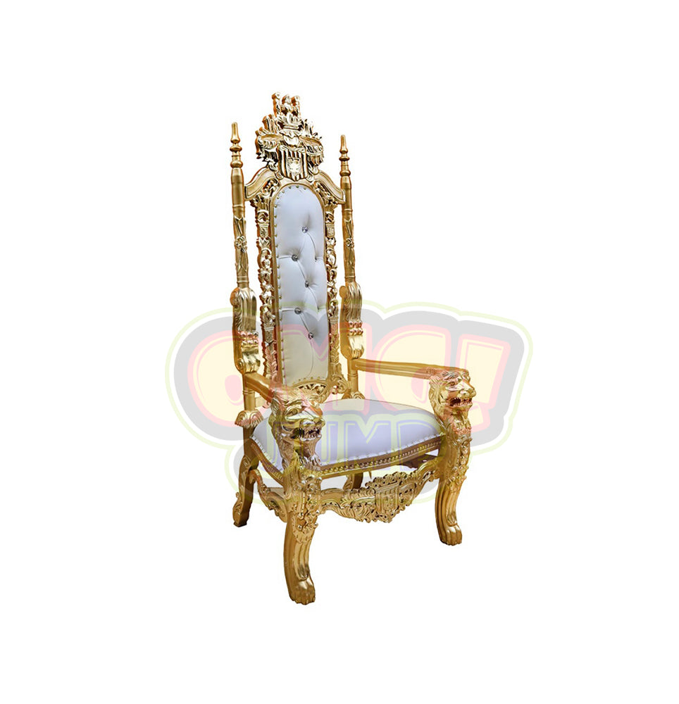 Gold King Throne Chair